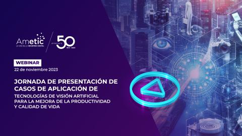 video de la jornada de presentación de casos de aplicación de la tecnología de Visión Artificial para la mejora de la productividad y calidad de vida