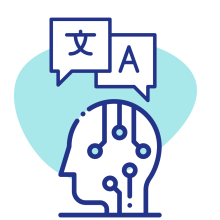 natural language icon